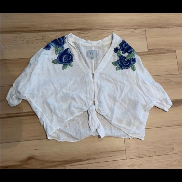 Rails size small Thea embroidered top - Picture 2 of 7
